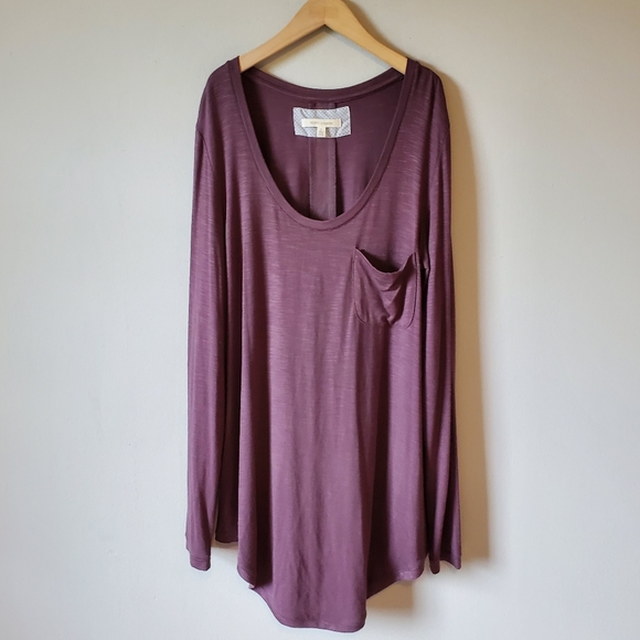 Anthropologie Tops - Anthro Pure + Good Oversized Flowy Tunic Top